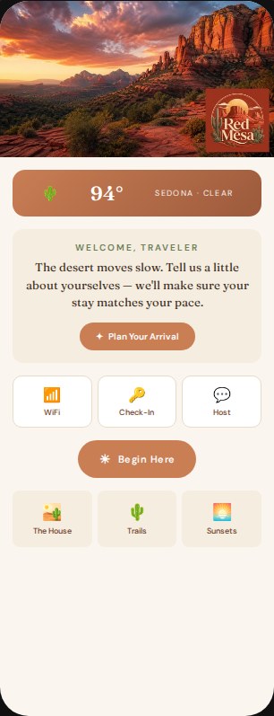 Red Mesa — desert style